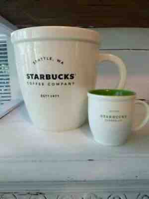 2016 Starbucks Jumbo Mug 2 Gallon 10" - Sold on eBay Jun 24, 2021 for $349.00