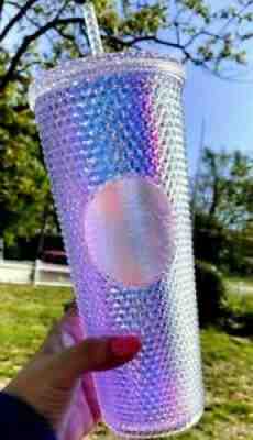 NEW Starbucks 2018 Studded Iridescent UNICORN Sparkle Venti Tumbler 24oz Cup Col - Sold on eBay Aug 11, 2021 for $275.00