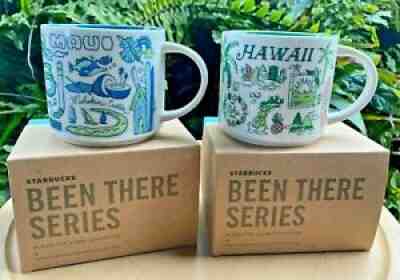 Starbucks MAUI & HAWAII Been There Series 14 Oz Ceramic Cup Mug New Big Island - Sold on eBay Aug 15, 2021 for $75.00