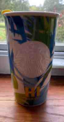Starbucks HAWAII Tropical Palm Ceramic 12 oz Tumbler Travel Mug NEW *FREE SHIP!* - Sold on eBay Jul 02, 2021 for $65.00