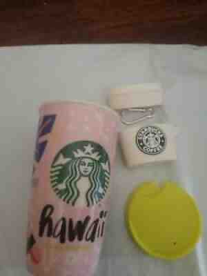 Starbucks Hawaii Traveler 12oz. Local Double Wall Ceramic 2016 Rare! - Sold on eBay Jun 16, 2021 for $59.99