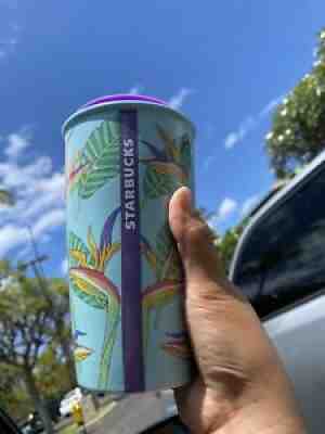 Starbucks Hawaii Exclusive Ceramic Travel Tumbler Mug 12 Oz., Bird Of Paradise - Sold on eBay Jun 04, 2021 for $50.00