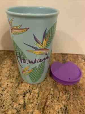 Starbucks Hawaii Exclusive Ceramic Travel Tumbler Mug 12 Oz., Bird Of Paradise - Sold on eBay Aug 09, 2021 for $49.99