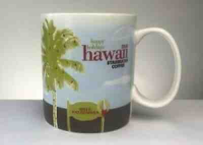 MINT Starbucks Happy Holidays Mug 2008 â?? Hawaii 14 oz. - Sold on eBay Jul 27, 2021 for $46.03