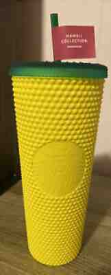 ð? NEW Starbucks Hawaii Exclusive 2020 Pineapple Matte Studded Tumbler Cup 24oz - Sold on eBay Jun 14, 2021 for $39.99