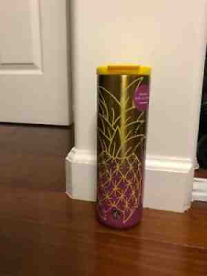 Starbucks 2020 HAWAII COLLECTION PINEAPPLE Insulated Metal Tumbler (Brand New) - Sold on eBay Jun 29, 2021 for $39.99