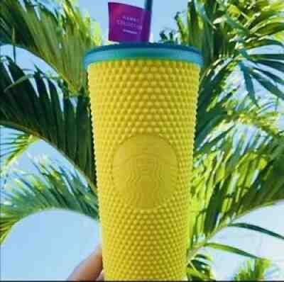 Starbucks Pineapple Studded Tumbler Hawaii Exclusive Edition 24oz Cold Cup NWT - Sold on eBay Jul 04, 2021 for $39.99