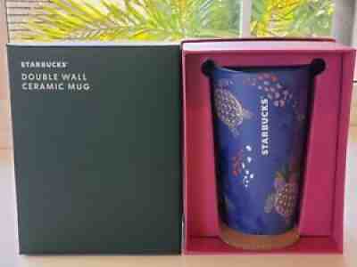 HAWAII STARBUCKS COLLECTION "HONU" DOUBLE WALL TWIST CAP CERAMIC MUG 12 OZ - Sold on eBay Jul 21, 2021 for $39.99