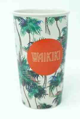 Starbucks Hawaii Waikiki Double Wall Ceramic Travel Tumbler Mug - Missing Lid - Sold on eBay Jul 28, 2021 for $39.99