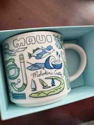 Starbucks Maui Hawaii "You Are Here" Mug BRAND NEW/Collectible Been There Series - Sold on eBay Aug 17, 2021 for $37.99