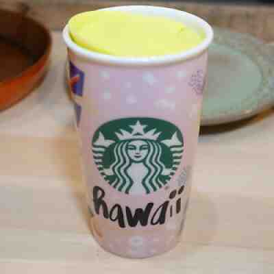 Starbucks Tumbler Travel Mug Hawaii w Lid 12 fl. oz. Ceramic Swanky Barn - Sold on eBay Jul 06, 2021 for $37.95