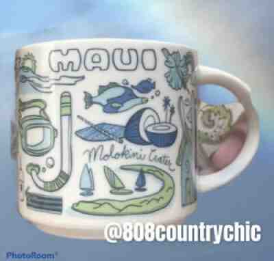 NEW Starbucks MAUI Hawaii Been There Series Ceramic Cup Mug ð??? NiB - Sold on eBay Aug 24, 2021 for $37.00