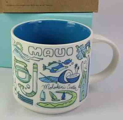 Starbucks MAUI Hawaii Been There Ceramic Coffee Cup 14 oz Mug Hana Molokini - Sold on eBay Jul 29, 2021 for $36.95