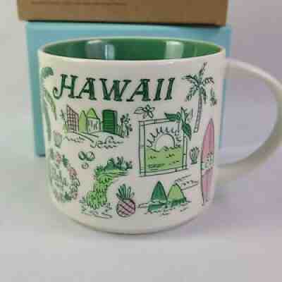 Starbucks Hawaii Been There Ceramic Coffee Cup 14 oz Mug You Are Here Beach - Sold on eBay Jul 30, 2021 for $36.95