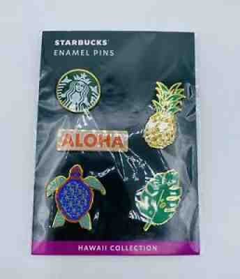 New ¨Starbucks Hawaii Exclusive Enamel Pin Set - Sold on eBay Jun 02, 2021 for $35.00