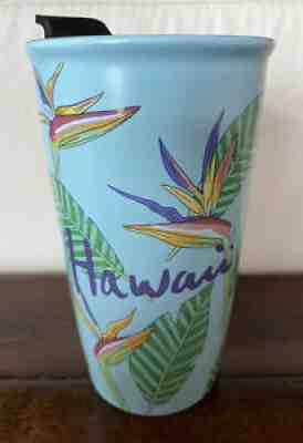 Hawaii Starbucks Ceramic Travel Mug with lid - Sold on eBay Jun 08, 2021 for $35.00