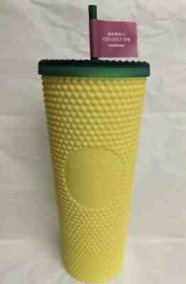 1 NEW Starbucks Pineapple Studded Tumbler Cup Hawaii exclusive 24oz - Sold on eBay Jun 18, 2021 for $35.00