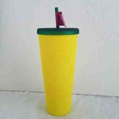 1 NEW Starbucks Pineapple Studded Tumbler Cup Hawaii exclusive 24oz - Sold on eBay Jun 20, 2021 for $35.00