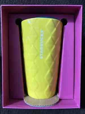 Starbucks Pineapple Double Wall Ceramic Mug Hawaii Collection Limited Edition - Sold on eBay Jul 01, 2021 for $34.99