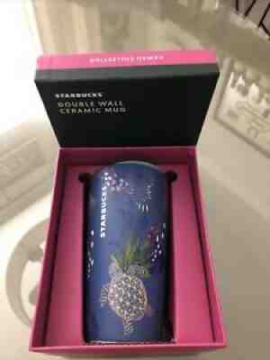 Starbucks Hawaii Collection Ocean Turtle Double Wall Ceramic Mug New - Sold on eBay Jul 17, 2021 for $34.99