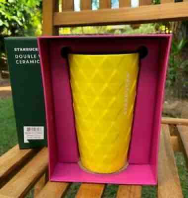 2020 STARBUCKS HAWAII EXCLUSIVE CERAMIC PINEAPPLE CUP New In Box + FREE GIFT - Sold on eBay Aug 13, 2021 for $34.95