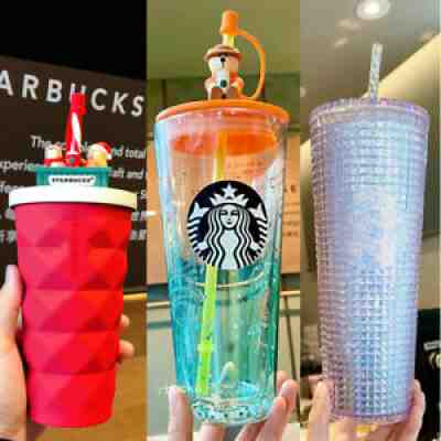 Starbucks 2020 China Red Pineapple 16oz Stainless Steel Straw Tumbler