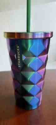 2016 Starbucks Oil Slick Purple Pineapple 16 OZ Metal Tumbler Cup - Sold on eBay Jul 12, 2021 for $149.00