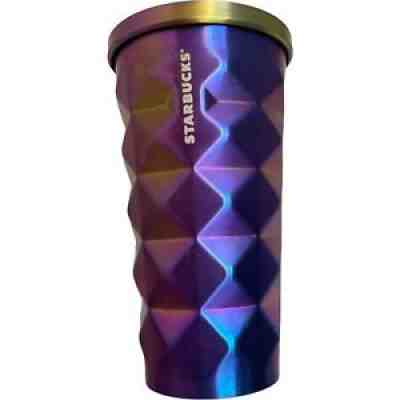 STARBUCKS Iridescent Purple Pineapple Metal Tumbler Grande 16oz Rare 2016 - Sold on eBay Jul 13, 2021 for $110.00