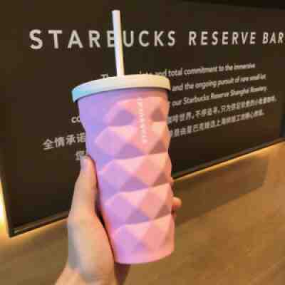 Starbucks China 2020 Summer Pink Diamond Pineapple 16oz SS Cup Tumbler - Sold on eBay May 29, 2021 for $65.99
