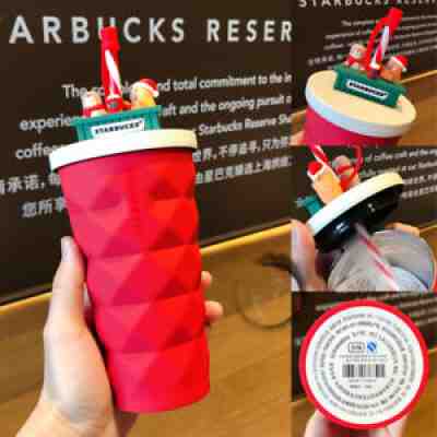 Starbucks Tumbler Stainless Steel Straw Cold Cup Christmas Red Diamond PINEAPPLE - Sold on eBay Jun 05, 2021 for $44.99
