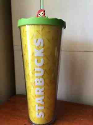 Starbucks 2014 Yellow Pineapple Cold Cup Tumbler Venti 24oz Green Lid, Straw New - Sold on eBay Jun 15, 2021 for $42.00