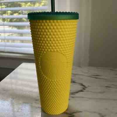 Starbucks Studded Yellow Pineapple Hawaii Venti 24 Oz NEW ð? - Sold on eBay Aug 07, 2021 for $25.00