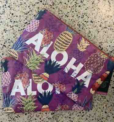 STARBUCKS HAWAII COLLECTION ALOHA PINEAPPLE ZIP POUCH 2020 Exclusive Limited - Sold on eBay Aug 02, 2021 for $15.99