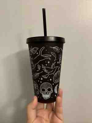 Starbucks Halloween 2019 Skull 16 Oz Tumbler Cup Purple/Black NEW SUPER RARE - Sold on eBay Aug 02, 2021 for $278.60