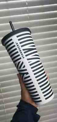 Rare Collectible Starbucks Zebra Tumbler - Brand New - Sold on eBay Jul 30, 2021 for $175.50