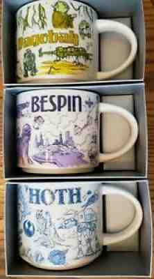 Star Wars Starbucks Been There Series 2020 set Hoth Bespin Dagobah - Sold on eBay Jul 03, 2021 for $310.00