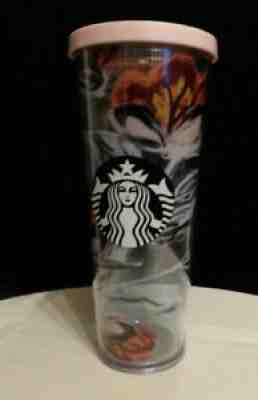 Starbucks Peony Flower Floral Tumbler Pink Lid Venti Cold Cup 24 oz - Sold on eBay Jul 11, 2021 for $72.00