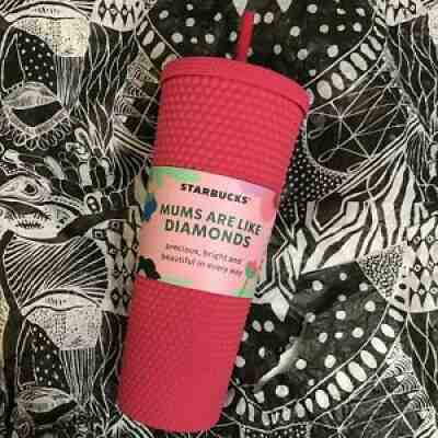 NEW! HTF Starbucks Malaysia studded tumbler Ruby 24oz paper sleeve - Sold on eBay Aug 08, 2021 for $79.00
