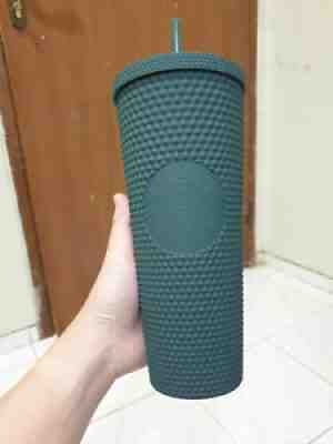 [STARBUCKS TUMBLER] STUDDED Green MATTE 24 Oz 2021 - BNWT - Sold on eBay Aug 19, 2021 for $81.00