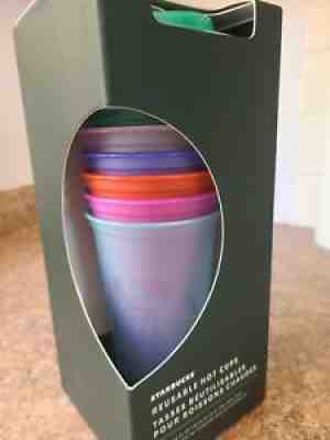 Starbucks Reusable Hot Cups 6 pack - Sold on eBay Jul 03, 2021 for $21.71