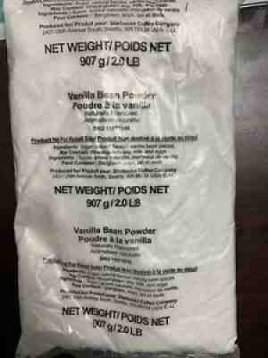 Starbucks Vanilla Bean Powder 2.0 lb new - Sold on eBay Jun 21, 2021 for $12.50