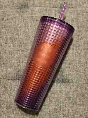 Starbucks Studded Purple Pink Ombre Summer Tumbler (2021) - Sold on eBay Sep 04, 2021 for $26.00