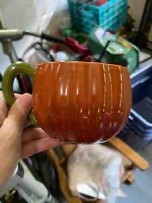 Starbucks Pumpkin Coffee Mug Harvest Fall Gourd - Sold on eBay Aug 13, 2021 for $15.00