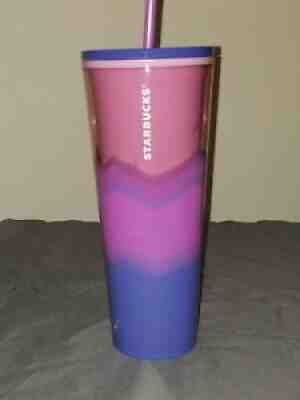 Starbucks Tumbler Summer 2021 24oz Wave Trio (Pink) - Sold on eBay Jul 19, 2021 for $14.40