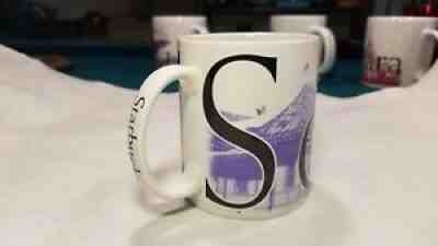 Starbucks Seoul South Korea City Mug 2004 Coffee Cup 16 oz - Sold on eBay Aug 23, 2021 for $13.99