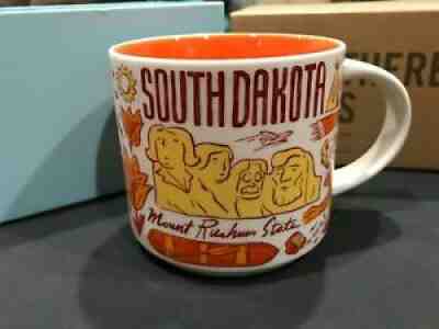 NEW IN BOX Starbucks - Been There Series - South Dakota Mug 2018 Version 1 RARE