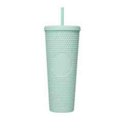 Starbucks Korea 2021 Summer Mint Stud Cold Cup 710ml / Summer 1st Limited - Sold on eBay Aug 02, 2021 for $99.99