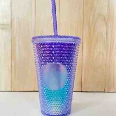 STARBUCKS 2021 studded blue ombre venti or grande summer 2021 bling tumbler cup - Sold on eBay Jun 22, 2021 for $99.00