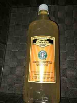 Starbucks Cinnamon Dolce SUGAR FREE Syrup! (1 Liter) BB 4/24/21 - Sold on eBay Aug 25, 2021 for $69.99
