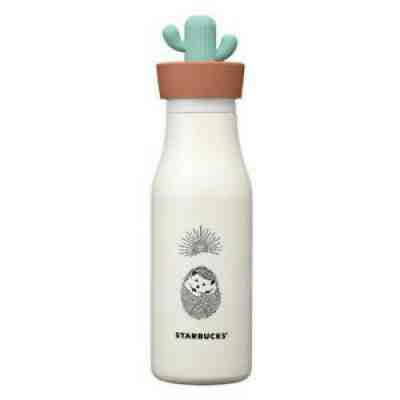 Starbucks Korea 2021 Summer 1st Limited SS Hedgehog Daily Waterbottle 473ml - Sold on eBay Jul 04, 2021 for $69.55